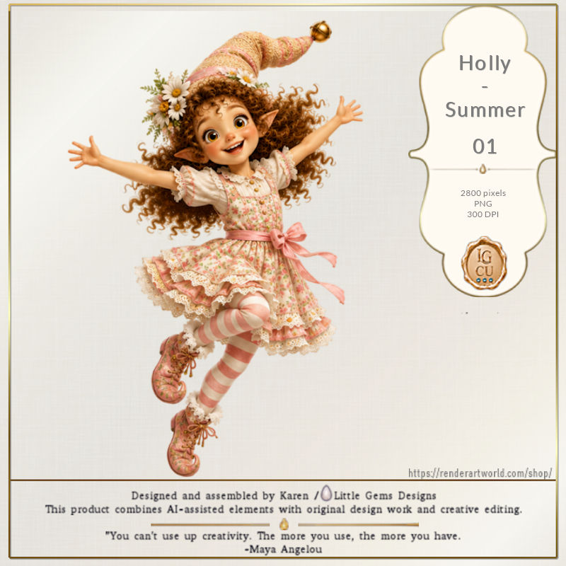 (image for) Holly | CU | Character | Summer 01
